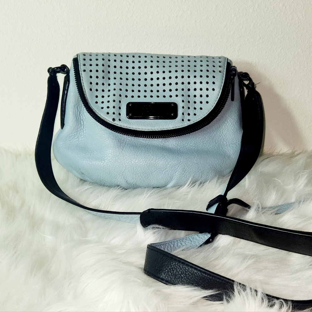 Marc by Marc Jacobs Natasha Mini Baby Blue Crossbody Purse Bag